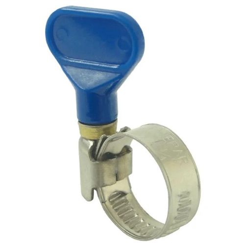 Abraçadeira com borboleta em inox